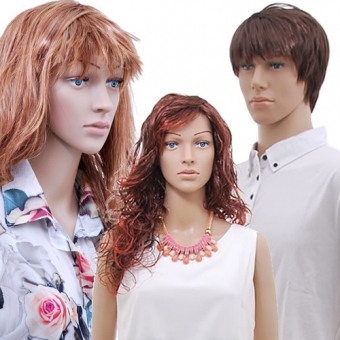 Realistic mannequins