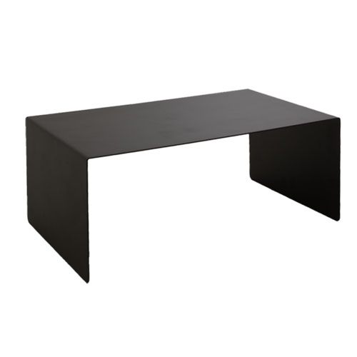 Metal display table 50x30x20 cm - Black