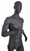 Manichino sportivo uomo dalla testa a uovo - runner