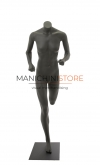 Manichino donna sportivo runner - antracite