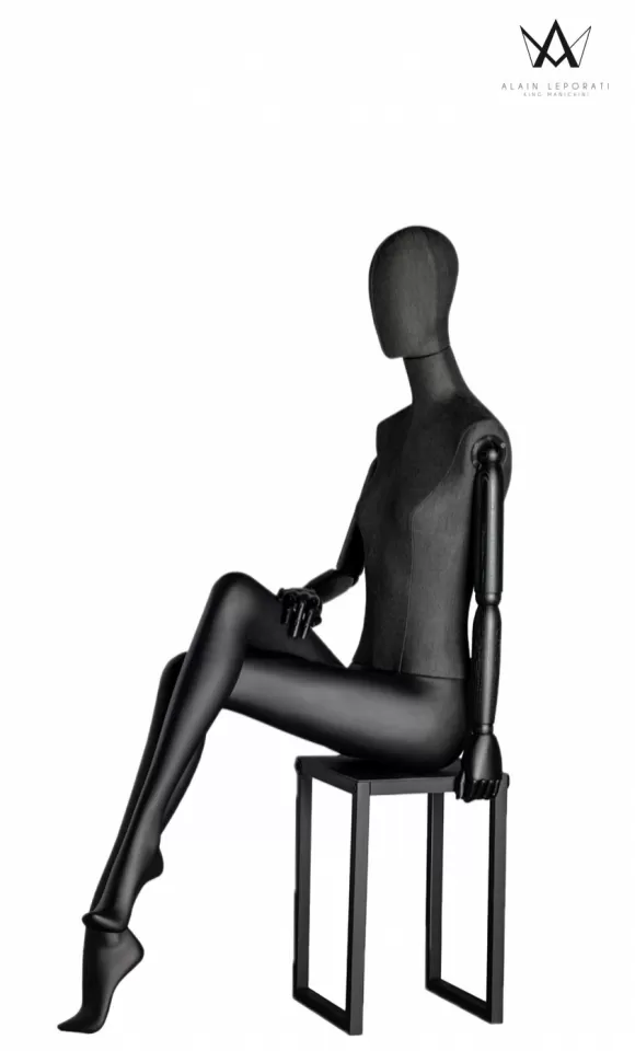 Manichino Donna Seduto Collection N&deg;5 - Anthracite