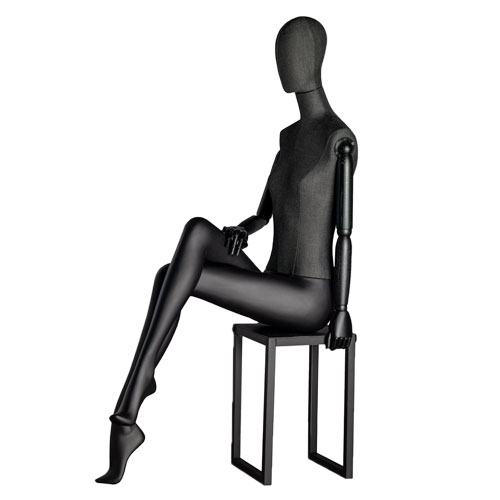 Manichino Donna Seduto Collection N°5 - Anthracite