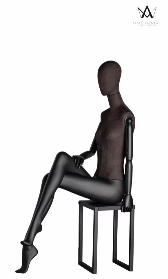 Manichino Donna Seduto Collection N&deg;5 - Brown