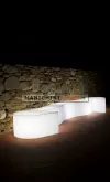 Seduta componibilie C illuminabile