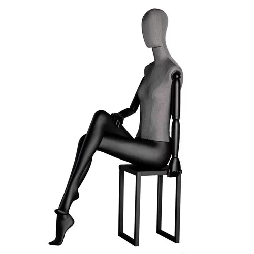 Manichino Donna Seduto Collection N&deg;5 - Grey
