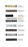 Numeri segnaprezzi 6 x 6 mm