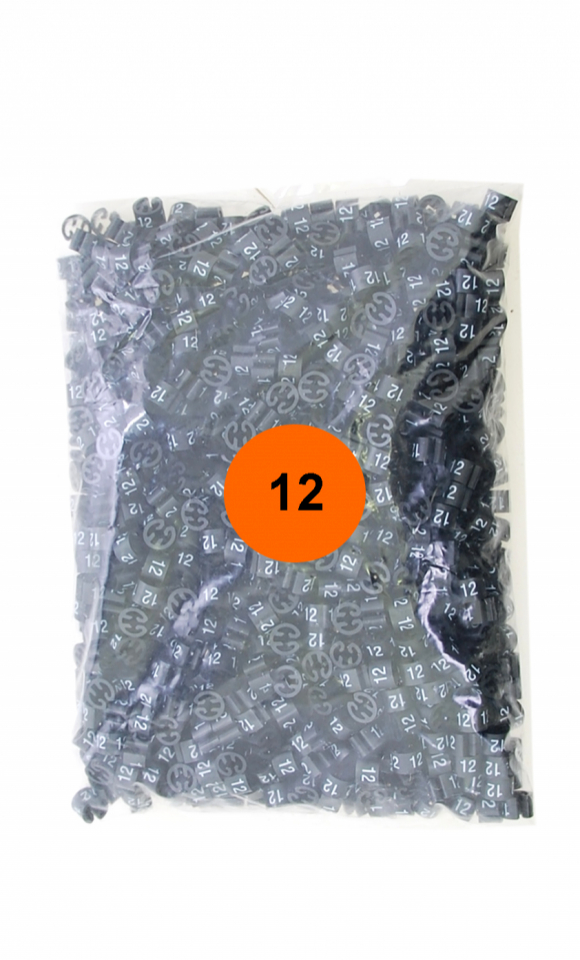 Segnataglia Nero TG. 12
