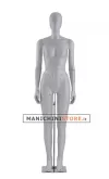 Manichino donna snodato testa a uovo 02S