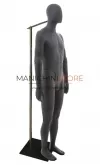Manichino uomo snodato testa a uovo 01B con attacco collo