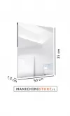 Specchio con ganci