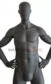 Manichino sportivo uomo dalla testa a uovo - fitness