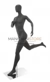 Manichino sportivo donna dalla testa a uovo - runner