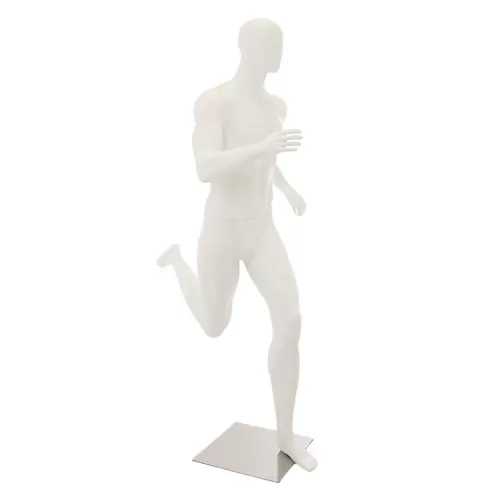 Manichino sportivo uomo dalla testa a uovo - Runner