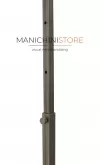 Stender tubo quadrato 60 cm regolabile - verniciato alluminio opaco