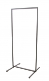 Stender tubo quadrato 60 cm regolabile - ferro grezzo