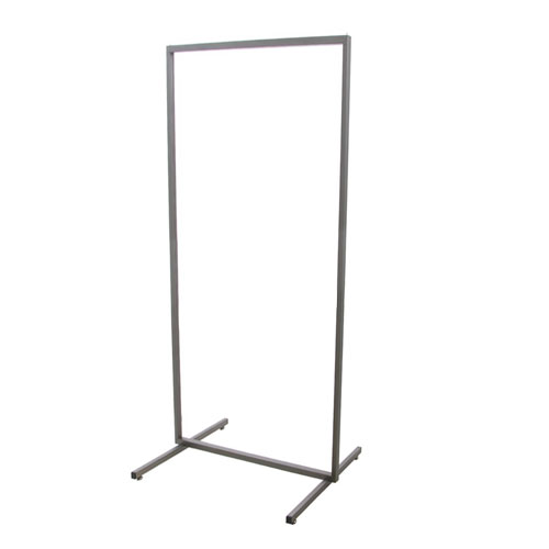 Stender tubo quadrato 60 cm regolabile - ferro grezzo