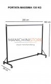 Stender fisso rinforzato per carichi MAXI - 200 cm