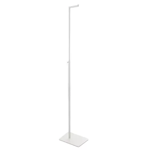 Espositore porta abiti regolabile tubo quadro - Bianco