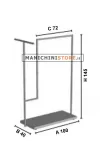 Stender con base in legno 117