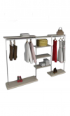 Soluzione base a muro 224 cm