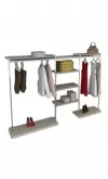 Soluzione base a muro 224 cm