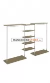 Soluzione modulare a muro 254 cm