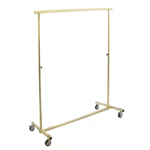 Stender pieghevole regolabile Oro Lucido Ottonato