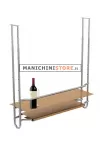 Stender U a soffitto attrezzata con porta bicchieri