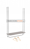 Stender U a soffitto con ripiano