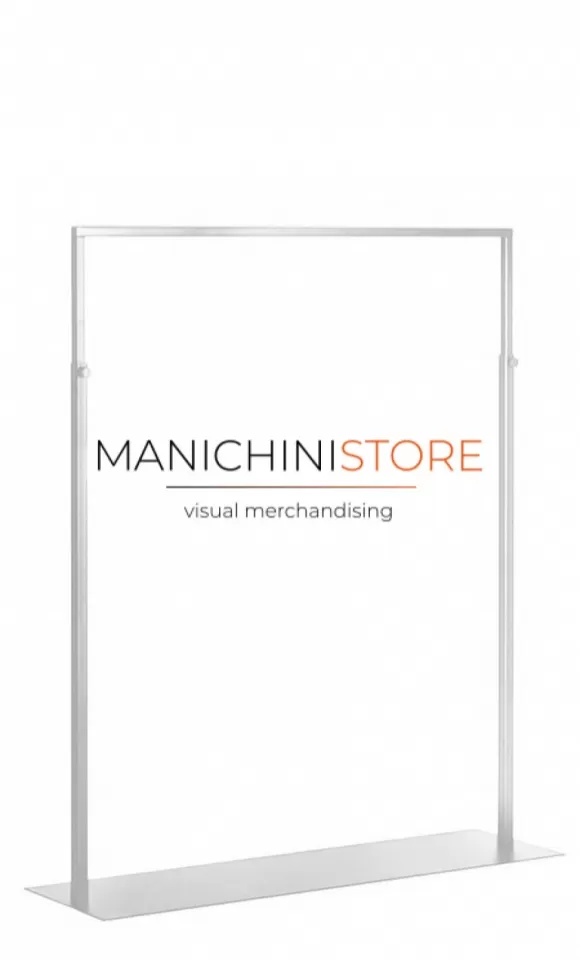 Stender tubo quadrato 120 Regolabile - Bianco