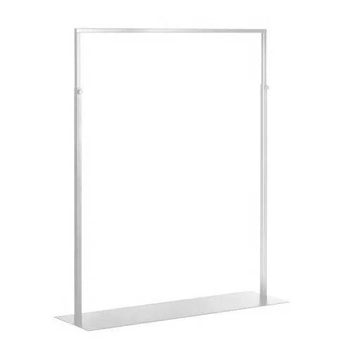 Stender tubo quadrato 120 Regolabile - Bianco