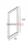 Specchiera con cornice