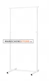 Stender tubo quadrato 60 cm regolabile - bianco