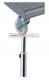 Chromed clothes rack SX
