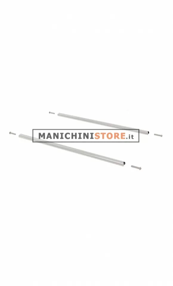 Coppia di barre reggi mensola 60 cm