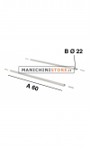 Pair of bars shelf support brackets 60 cm
