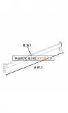 Barra appenderia 60 cm