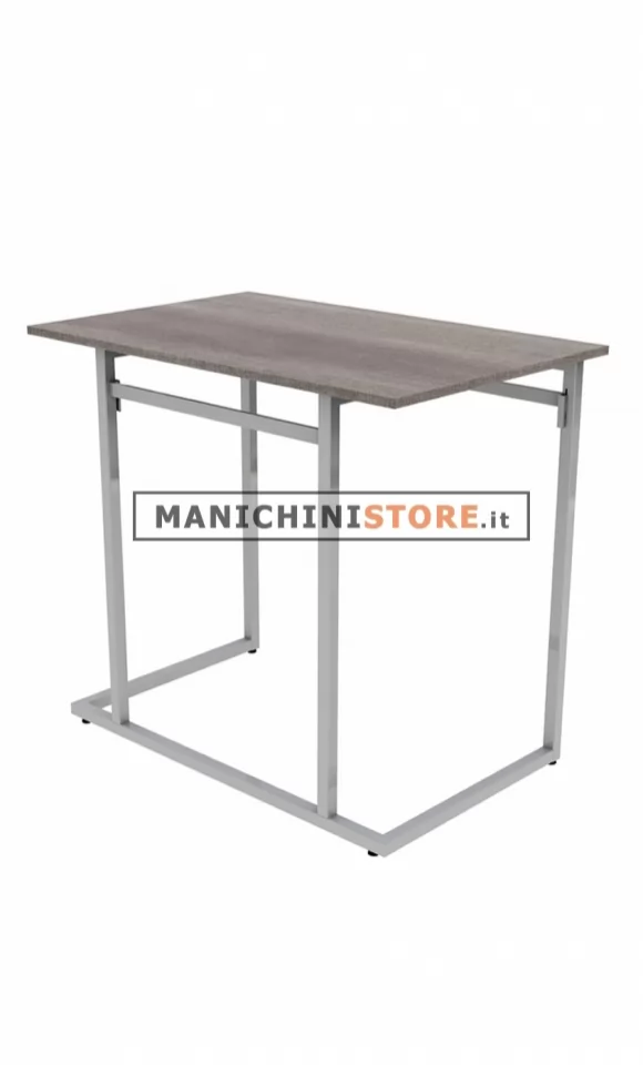 Tavolo con 2 barre d'appenderia 97,2 cm