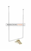 Struttura U a soffitto con piastra per fissaggio