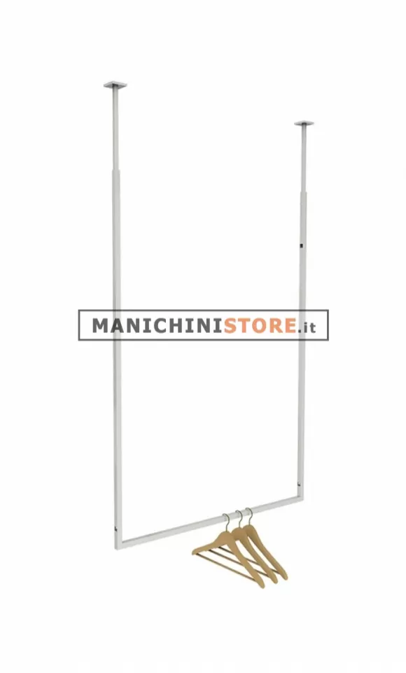 Struttura U a soffitto con piastra per fissaggio