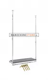 Struttura U a soffitto con ripiano