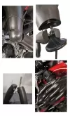 Manichino uomo per moto con testa snodata