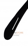 Hanger with shoulder notches 39 x 2,5 cm. Black Velvet