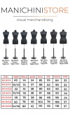 Busto donna sartoriale professionale TG. 40 Small - Avorio