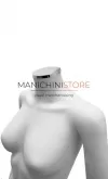 Busto donna bianco con testa, braccia e base da banco
