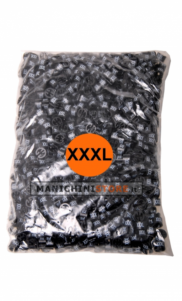 Segnataglia neri TG. XXXL