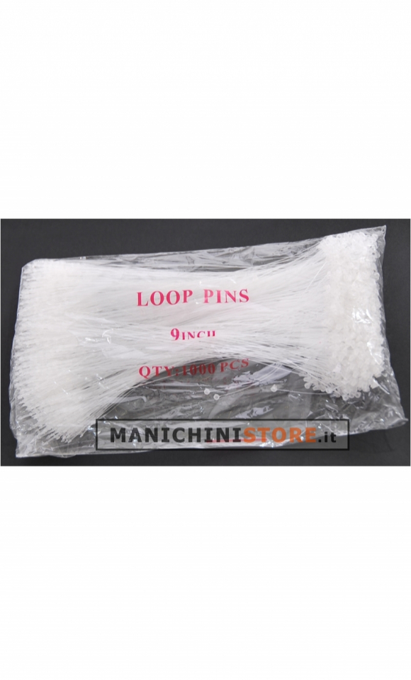 Fili di Nylon richiudibili per cartellini 225 mm