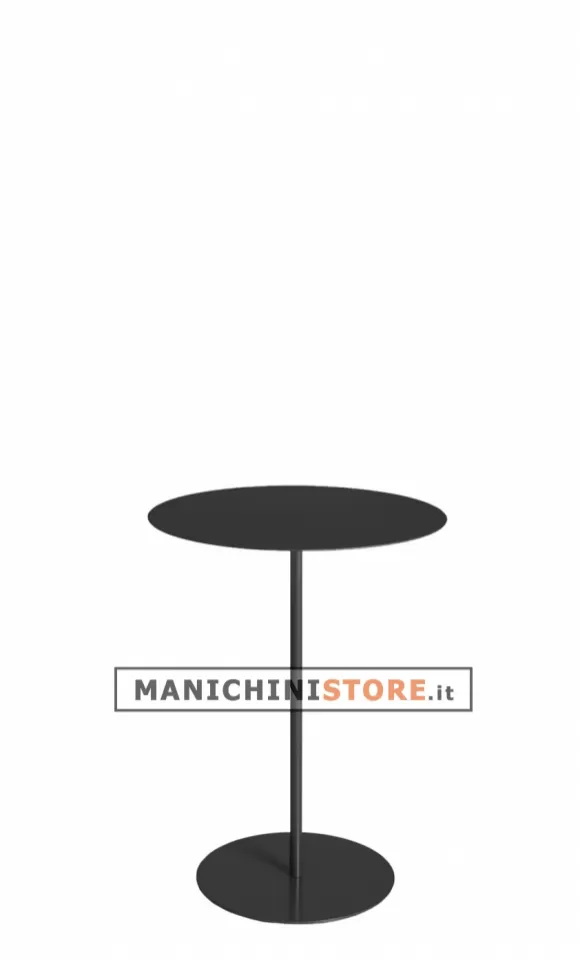 Tavolino espositore tondo 40 - Nero