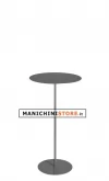 Tavolino espositore tondo 60 - alluminio opaco