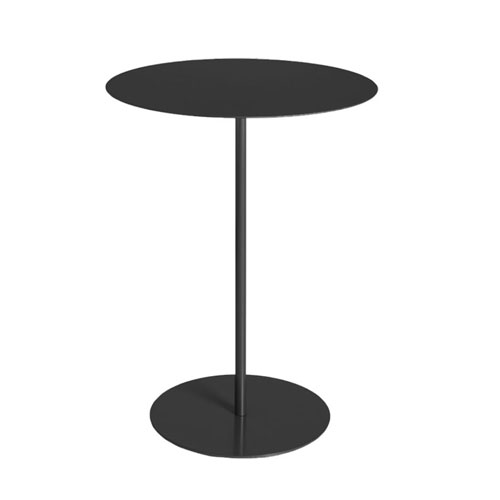 Tavolino espositore tondo 40 - Nero